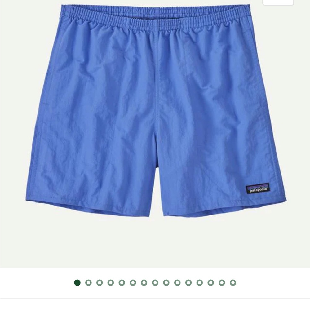 Patagonia Blue baggies shorts Quick-Dry Relaxed Fit